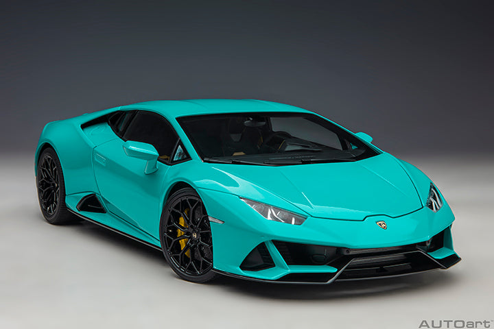 AUTOart Lamborghini Huracan EVO Blu Glauco (Solid Blue) 1:18