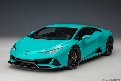 AUTOart Lamborghini Huracan EVO Blu Glauco (Solid Blue) 1:18