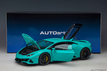 AUTOart Lamborghini Huracan EVO Blu Glauco (Solid Blue) 1:18