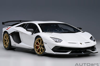 AUTOart 2016 Lamborghini Aventador SVJ Bianco Asopo (Pearl White) 1:18