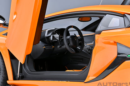 AUTOart 2016 Lamborghini Aventador SVJ Arancio Atlas (Pearl Orange) 1:18