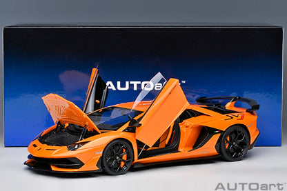 AUTOart 2016 Lamborghini Aventador SVJ Arancio Atlas (Pearl Orange) 1:18