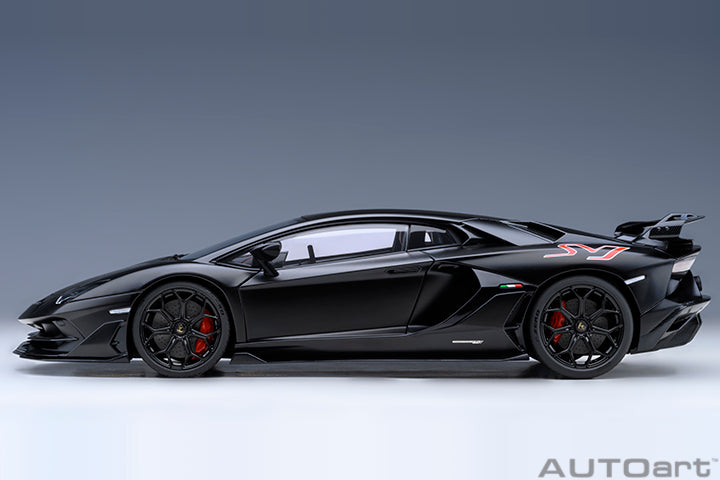 AUTOart 2016 Lamborghini Aventador SVJ Matte Black 1:18