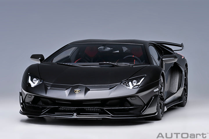 AUTOart 2016 Lamborghini Aventador SVJ Matte Black 1:18