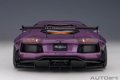 AUTOart Lamborghini Aventador Liberty Walk LB-Works, Limited Edition, Viola SE30 w/ Carbon Fiber Hood 1:18