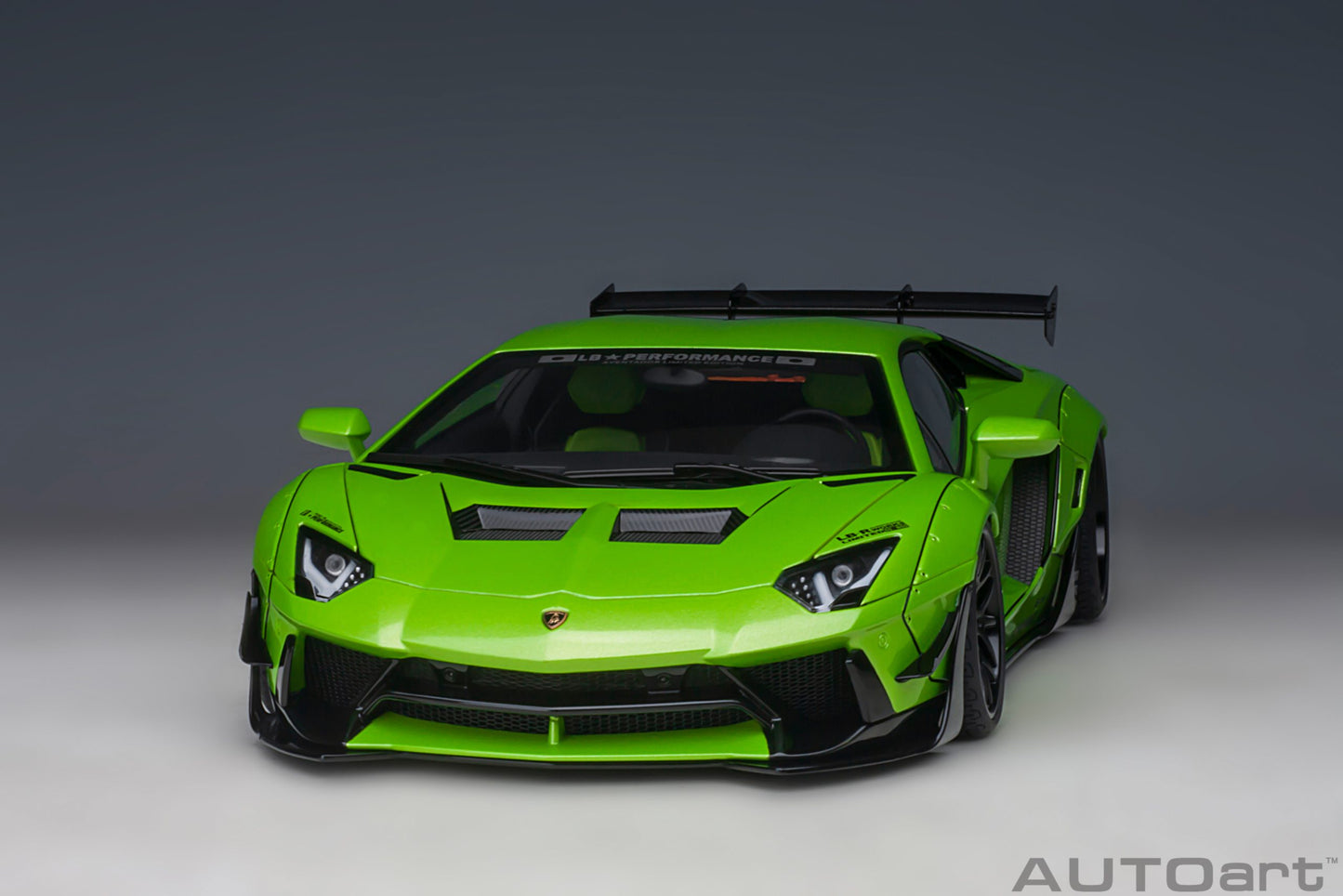 AUTOart Lamborghini Aventador Liberty Walk LB-Works, Limited Edition, Pearl Green 1:18