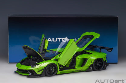 AUTOart Lamborghini Aventador Liberty Walk LB-Works, Limited Edition, Pearl Green 1:18