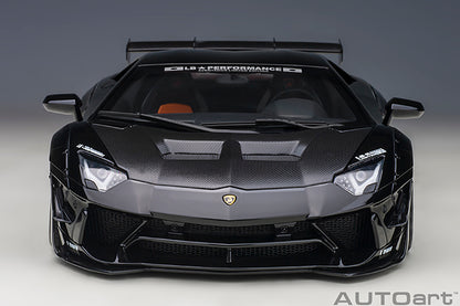 AUTOart Lamborghini Aventador Liberty Walk LB-Works, Limited Edition, LBWK Livery Black 1:18