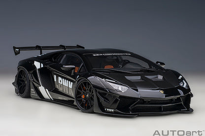 AUTOart Lamborghini Aventador Liberty Walk LB-Works, Limited Edition, LBWK Livery Black 1:18