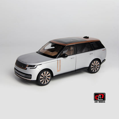 LCD 2022 Range Rover SV Silver w/ Bronze Accents 1:18