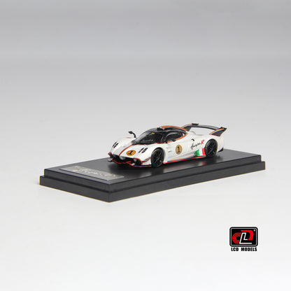 LCD Pagani Huayra R No 1 Pearl White 1:64