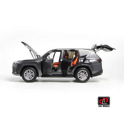 LCD 2024 Lexus LX600 Grey Metallic 1:18