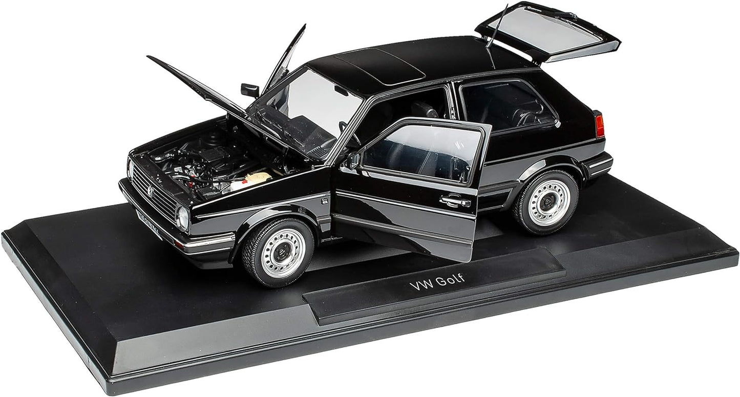 Norev 1988 VW Golf MK II CL Black 1:18 LIMITED