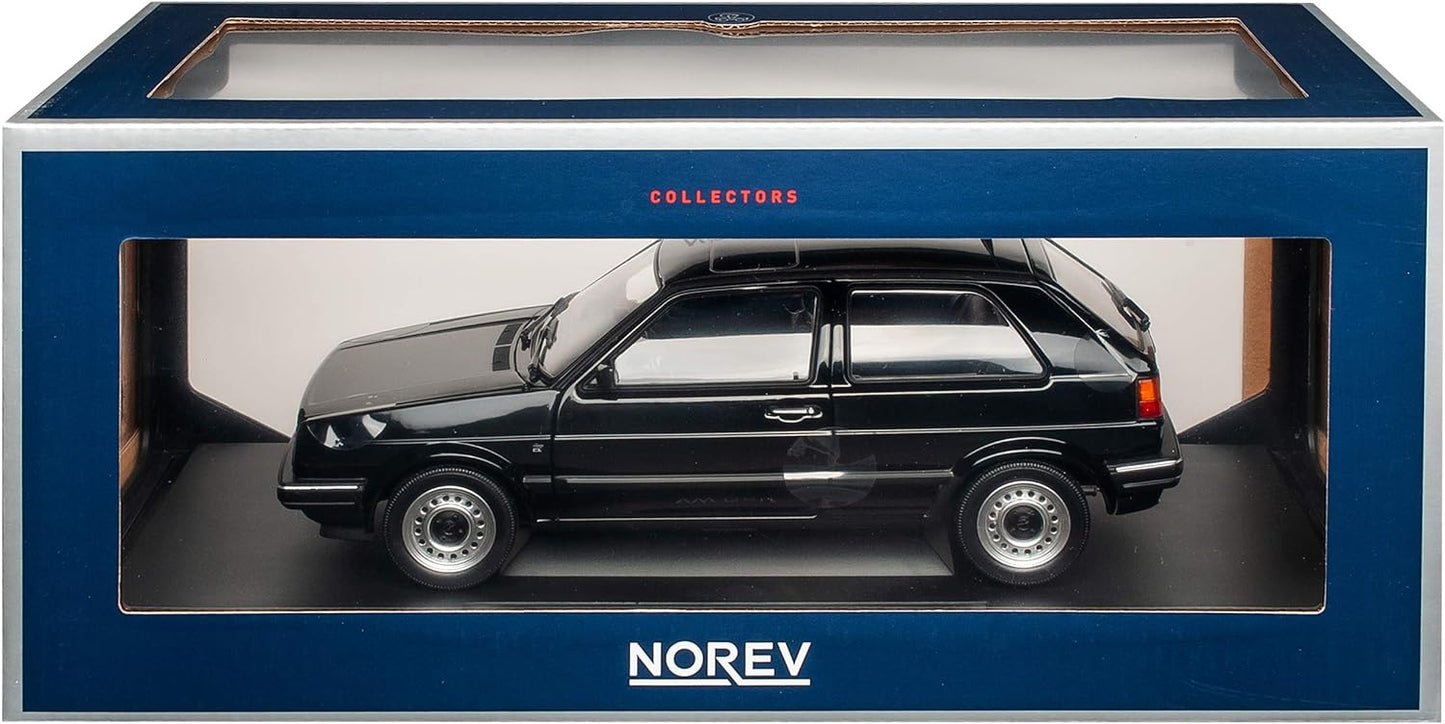 Norev 1988 VW Golf MK II CL Black 1:18 LIMITED