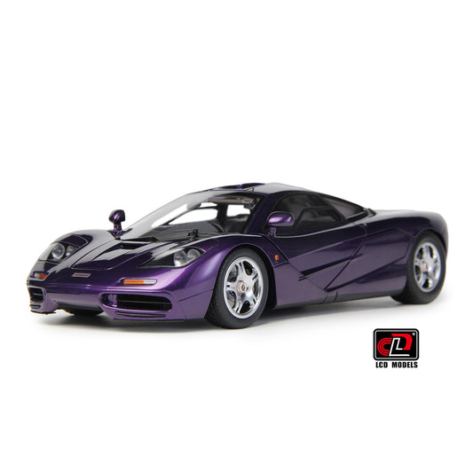 LCD 1993 Mclaren F1 Pearl Purple Metallic 1:18