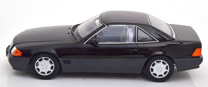 KK Scale 1993 Mercedes-Benz SL 500 (R129) Spyder Hard Top (Removable) Convertible Black 1:18