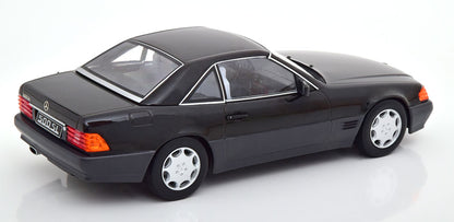 KK Scale 1993 Mercedes-Benz SL 500 (R129) Spyder Hard Top (Removable) Convertible Black 1:18