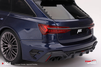 Topspeed 1:18 Audi ABT RS6-R Navarra Blue Metallic