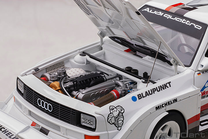 AUTOart Audi Quattro S1 Pikes Peak Winner 1987, W. Rohrl #1 1:18