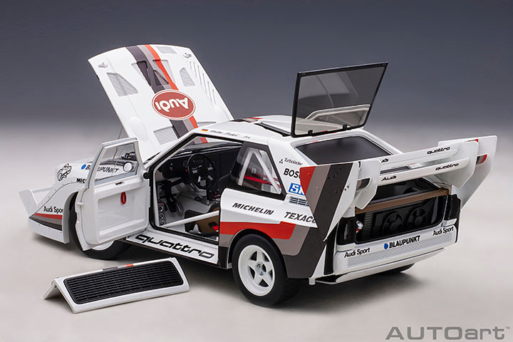 AUTOart Audi Quattro S1 Pikes Peak Winner 1987, W. Rohrl #1 1:18