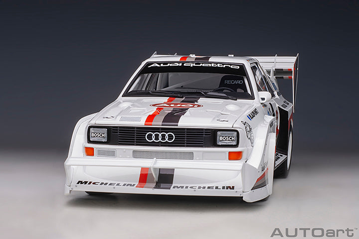 AUTOart Audi Quattro S1 Pikes Peak Winner 1987, W. Roehrl #1 1:18