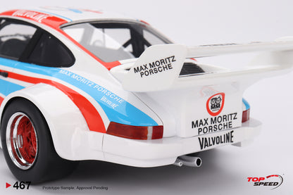 Topspeed 1:18 Porsche 934/5 #8  Max Moritz Team 1977 NŸrburgring 1000 Kilometres