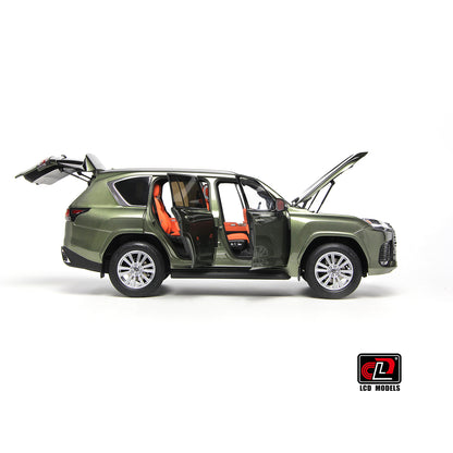 LCD 2024 Lexus LX600 Nori Green 1:18