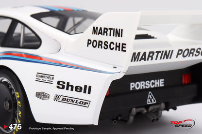 Topspeed 1:18 Porsche 935/77 #41 Martini Racing  1977 Le Mans 24 Hrs.