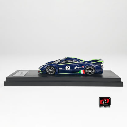 LCD Pagani Huayra R No 2 Blue Carbon 1:64