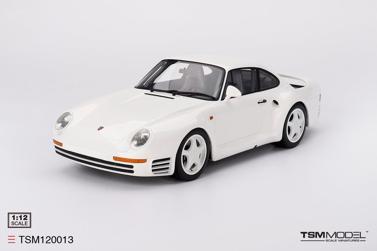 Topspeed Porsche 959 Sport Grand Prix White 1:12