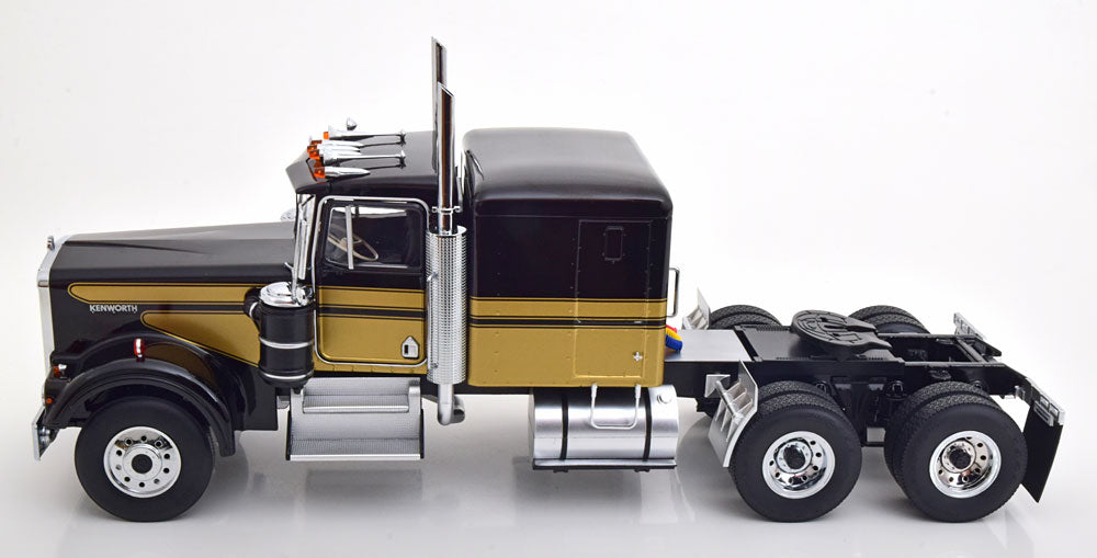 Road Kings Kenworth W900 Tractor Truck Smokey & the Bandit Black & Gold 1:18