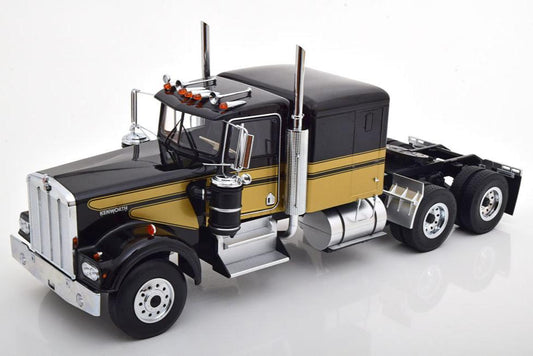 Road Kings Kenworth W900 Tractor Truck Smokey & the Bandit Black & Gold 1:18