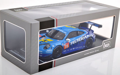 Ixo 2018 Porsche 911 991.2 GT3 RSR No.78 24hr Le Mans 2020 Blue 1:18