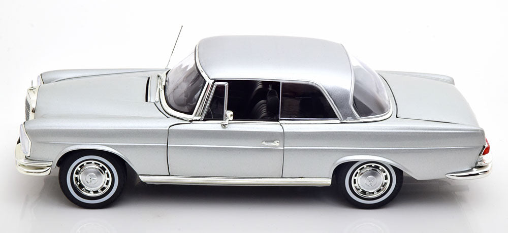 Norev 1969 Mercedes-Benz 250SE S-Class (W111) Coupe Silver 1:18