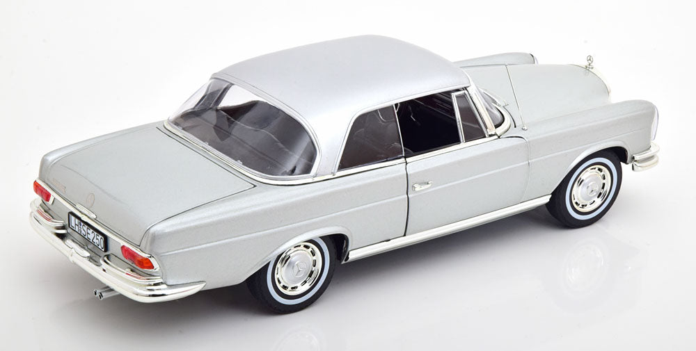 Norev 1969 Mercedes-Benz 250SE S-Class (W111) Coupe Silver 1:18