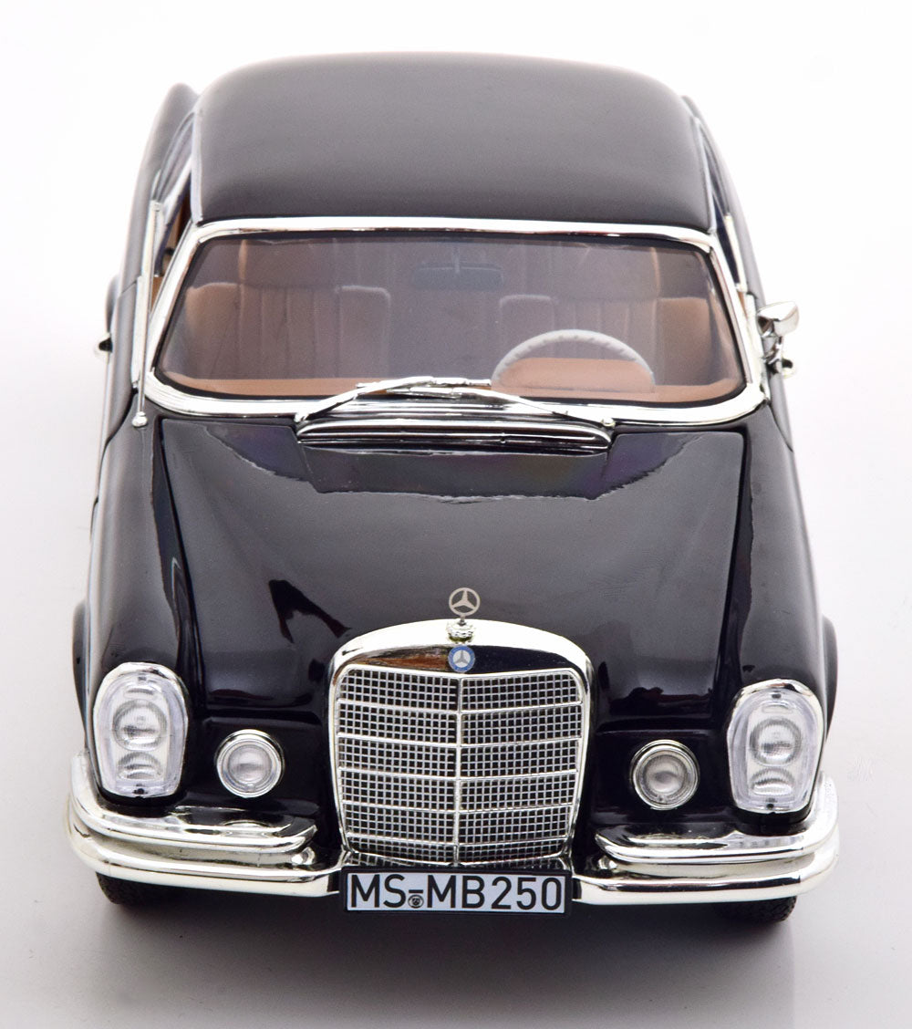 Norev 1969 Mercedes-Benz 250SE S-Class (W111) Coupe Black 1:18