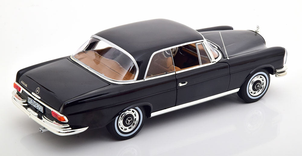 Norev 1969 Mercedes-Benz 250SE S-Class (W111) Coupe Black 1:18