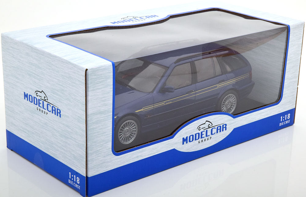 MCG BMW B3 3.2 Alpina Touring Wagon (e36) Blue Metallic 1:18