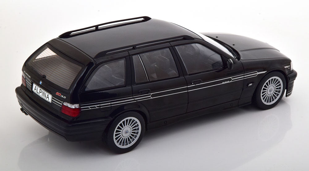 MCG BMW B3 3.2 Alpina Touring Wagon (e36) Black Metallic 1:18