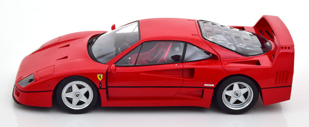 KK Scale 1987 Ferrari F40 Ferrari Red w/ Red Interior 1:18