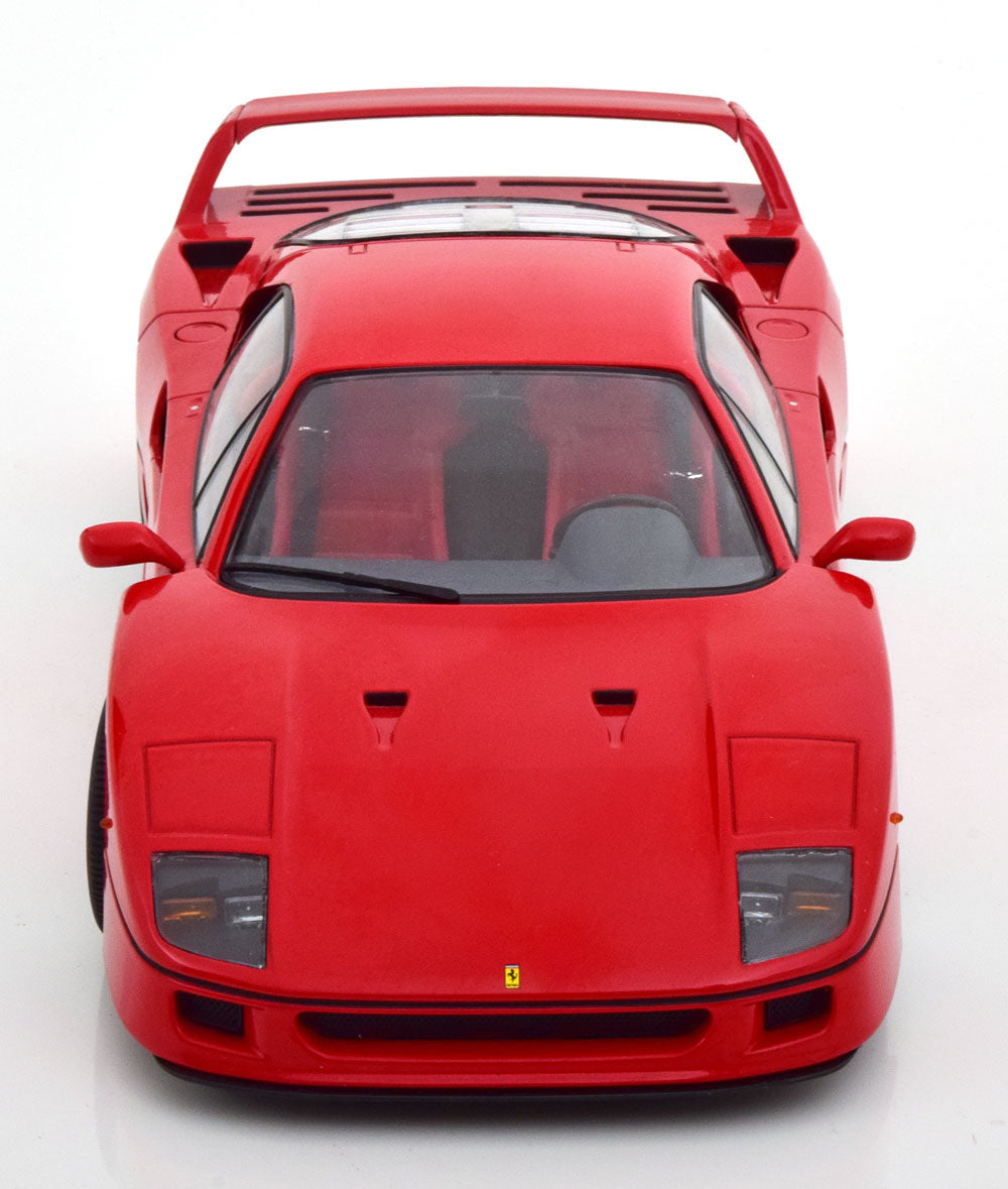 KK Scale 1987 Ferrari F40 Ferrari Red w/ Red Interior 1:18