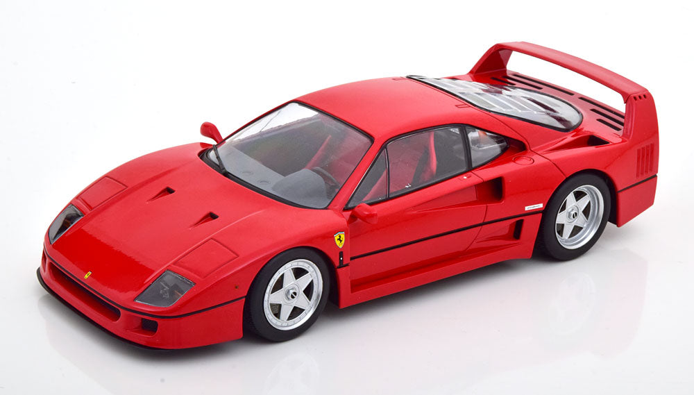 KK Scale 1987 Ferrari F40 Ferrari Red w/ Red Interior 1:18