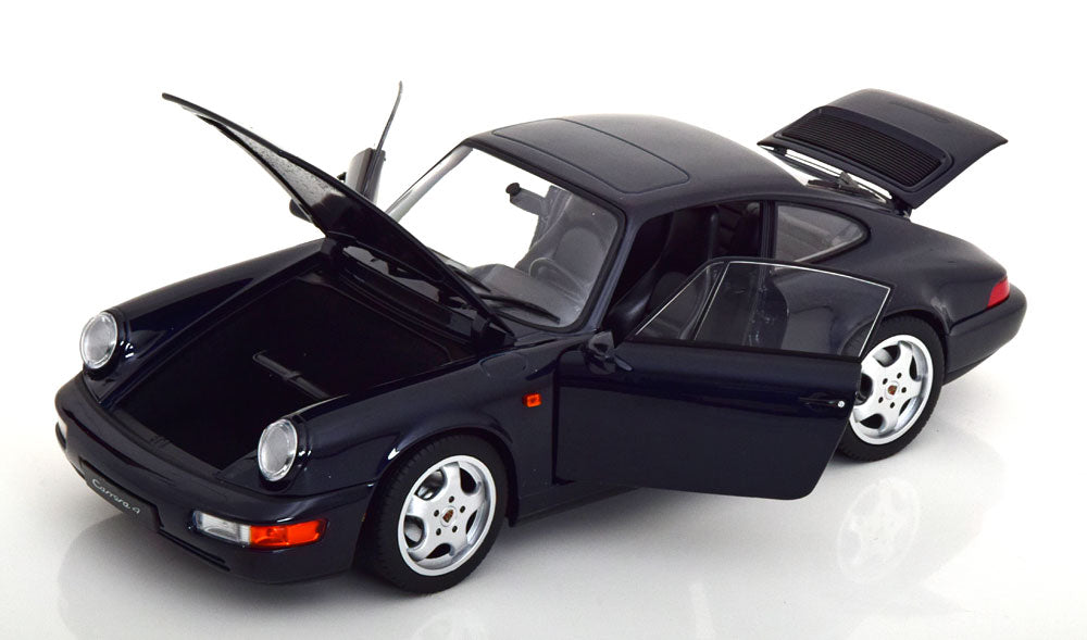 Norev 1990 Porsche 911 964 Carrera 4 Dark Blue 1:18 LIMITED