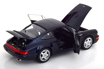 Norev 1990 Porsche 911 964 Carrera 4 Dark Blue 1:18 LIMITED