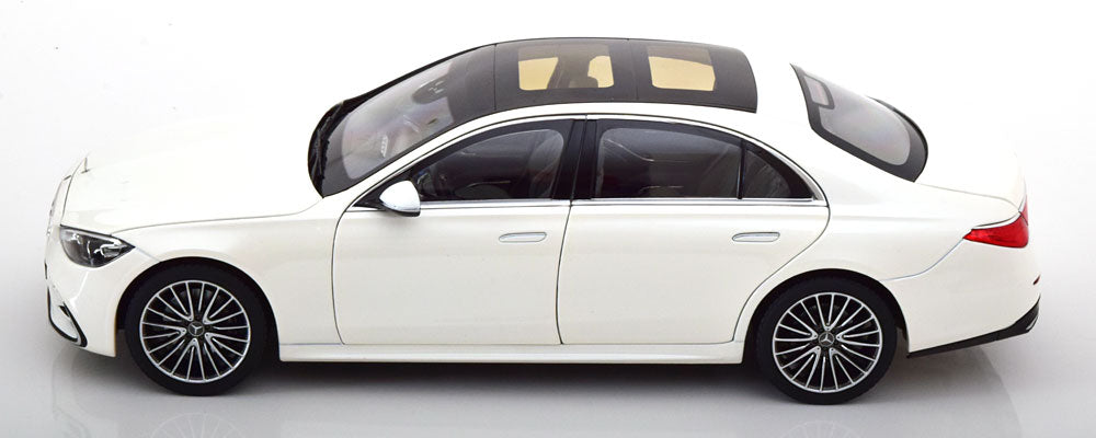 Norev 2021 Mercedes-Benz S-Class AMG (W223) White Metallic 1:18