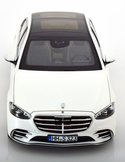 Norev 2021 Mercedes-Benz S-Class AMG (W223) White Metallic 1:18