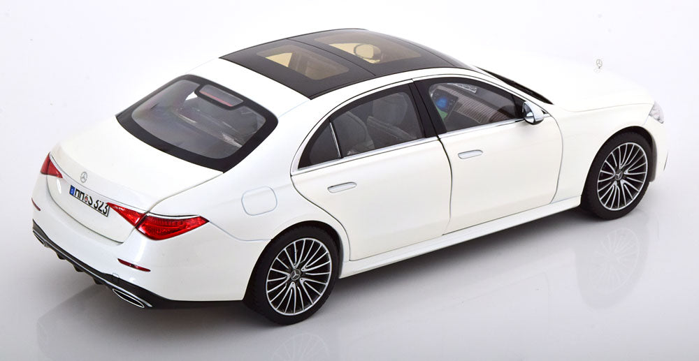 Norev 2021 Mercedes-Benz S-Class AMG (W223) White Metallic 1:18