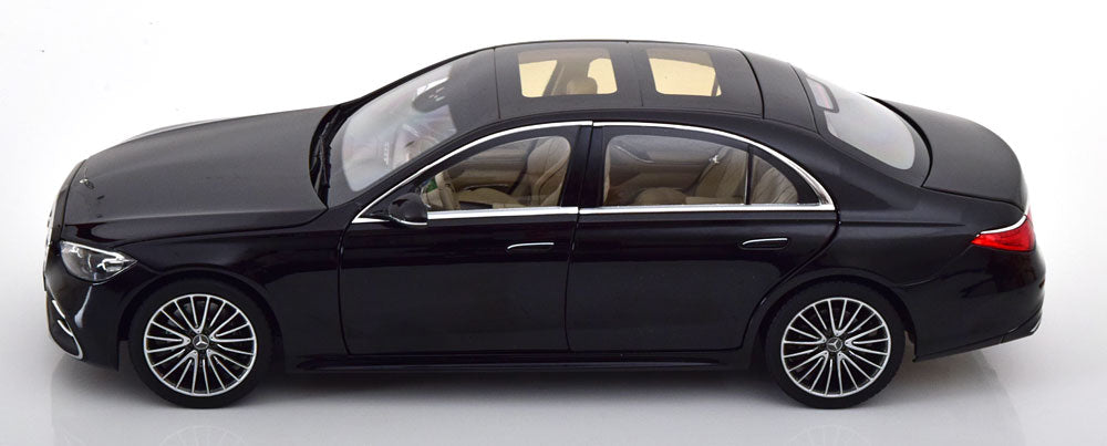 Norev 2021 Mercedes-Benz S-Class AMG (W223) Black Metallic 1:18