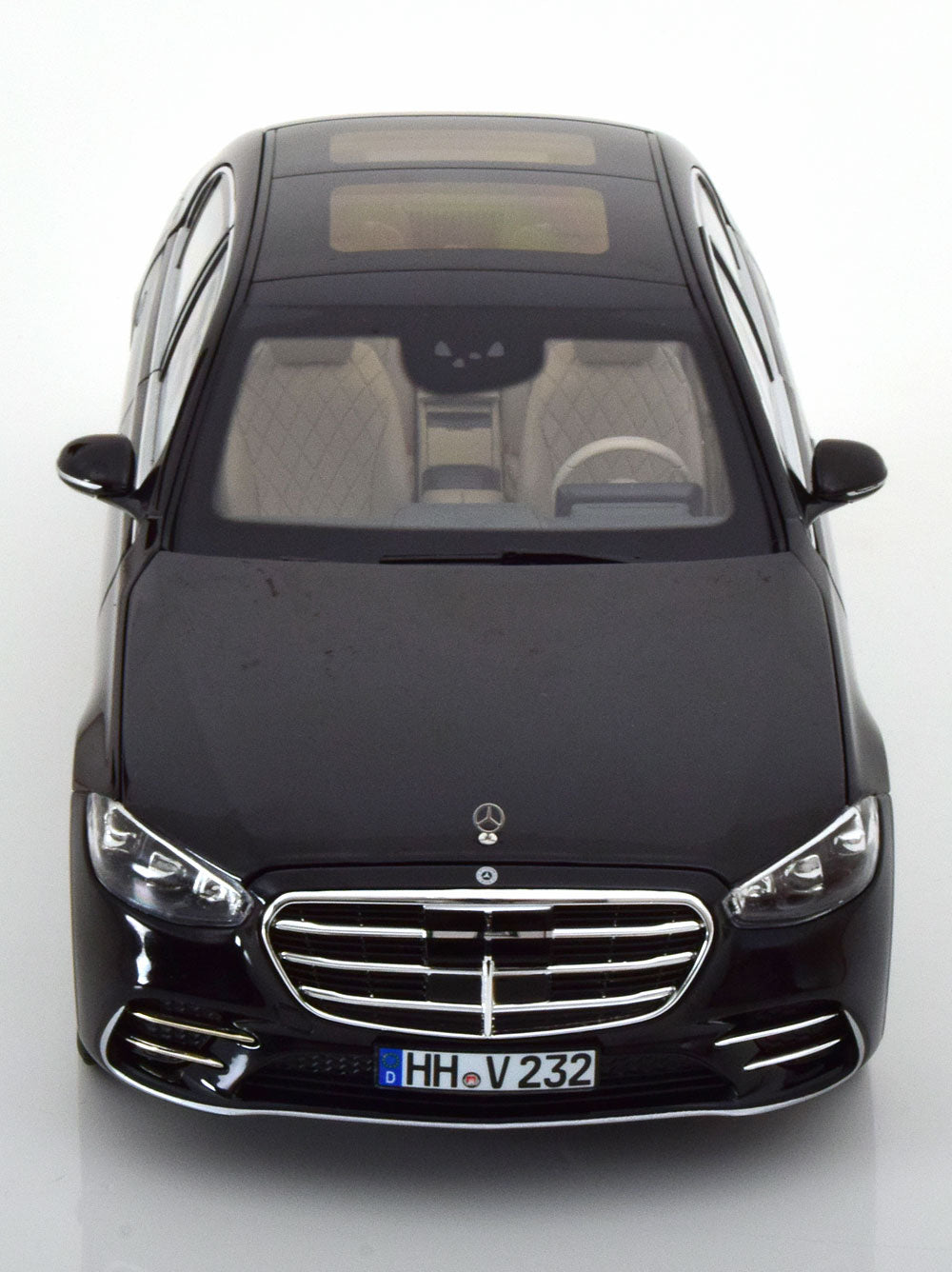 Norev 2021 Mercedes-Benz S-Class AMG (W223) Black Metallic 1:18