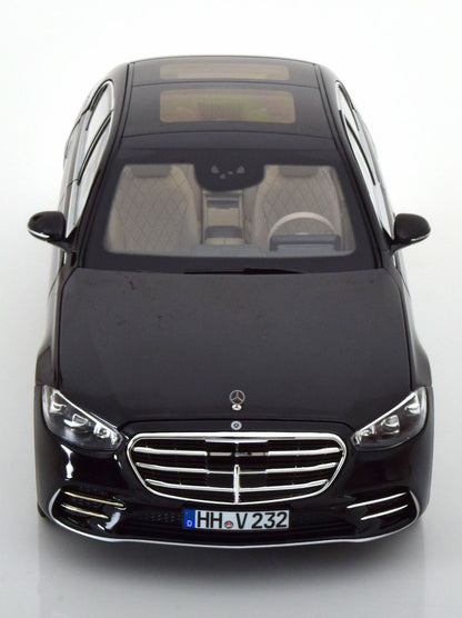 Norev 2021 Mercedes-Benz S-Class AMG (W223) Black Metallic 1:18